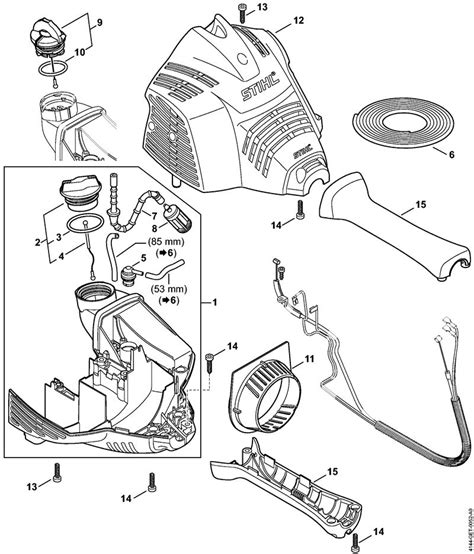 Straight shaft trimmer for home, farm, or professional use. . Stihl fs91r parts diagram